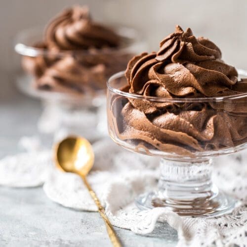 Low Calorie Chocolate Mousse