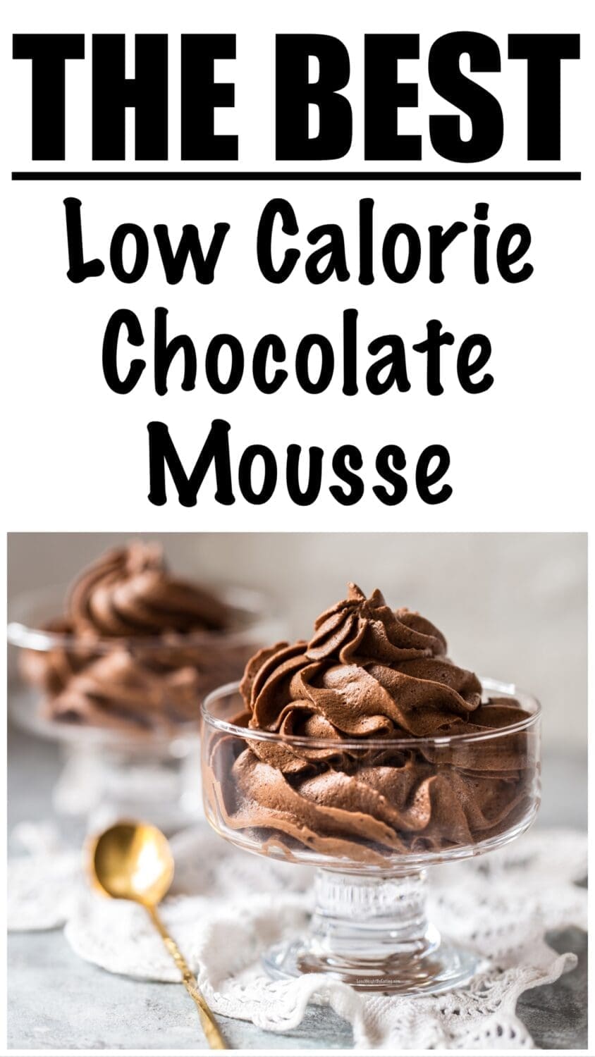 Low Calorie Chocolate Mousse