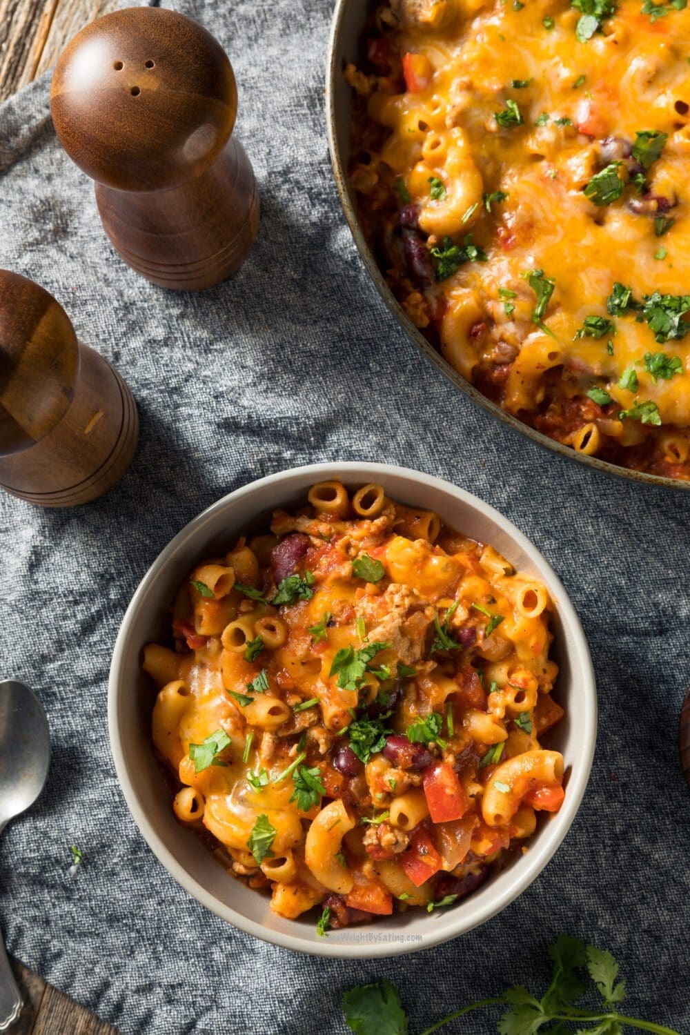 Healthy Chili Mac and Cheese