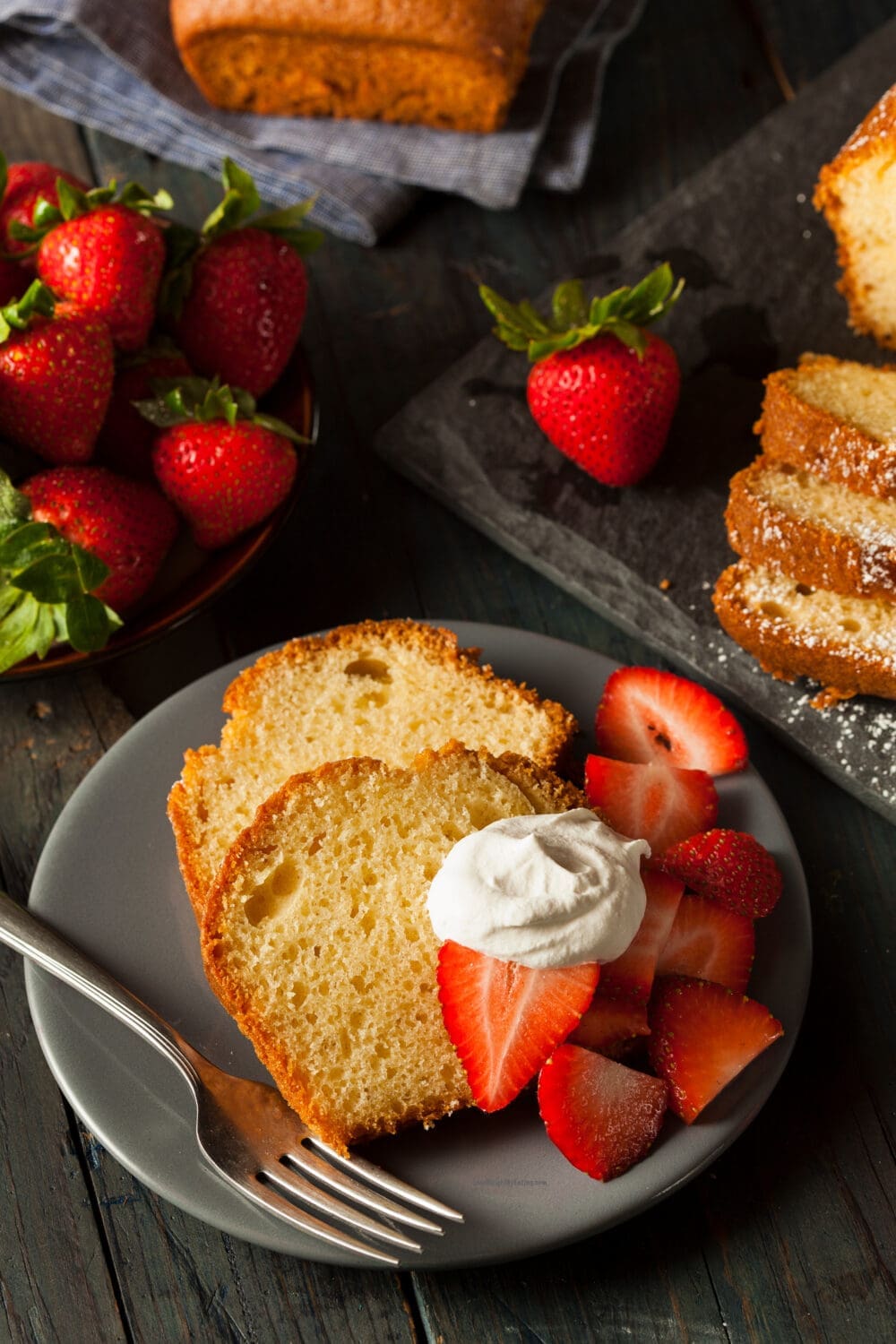 Low Calorie Pound Cake