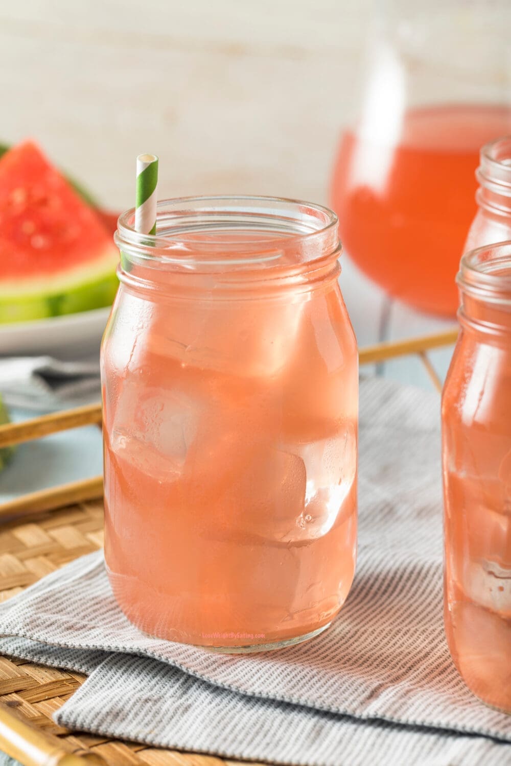 Low Calorie Watermelon Lemonade