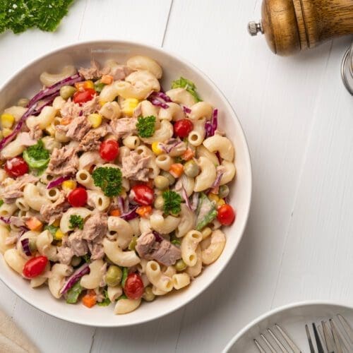 Healthy Tuna Pasta Salad