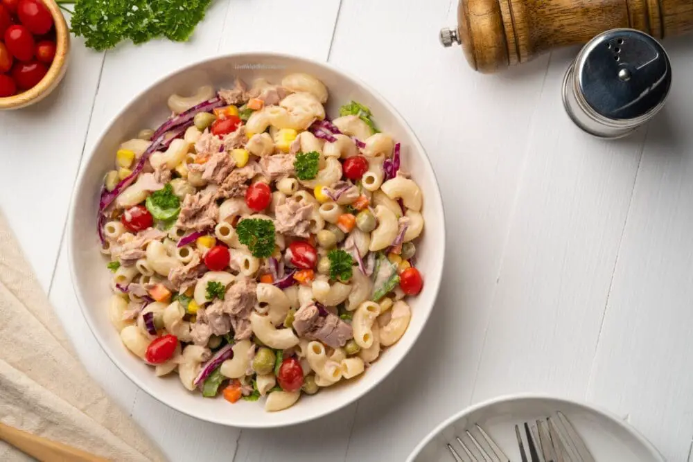 Healthy Tuna Pasta Salad