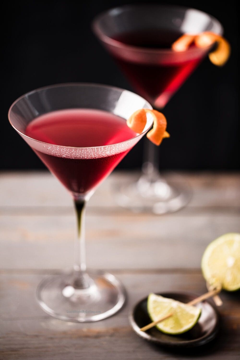 Low Calorie Cosmopolitan Cocktail