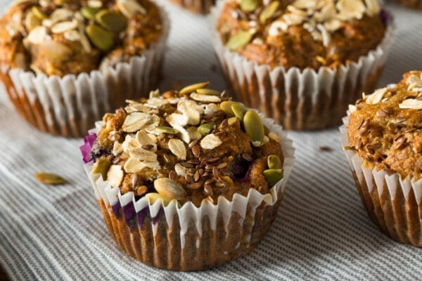 Low Calorie Granola Bran Muffins