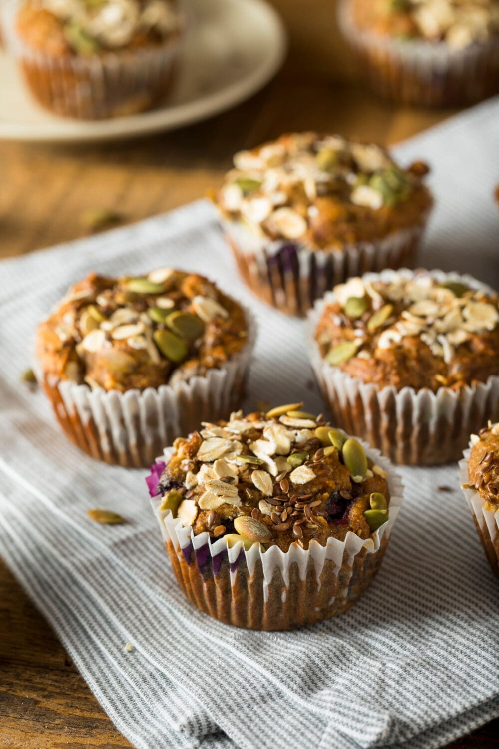 Low Calorie Granola Bran Muffins