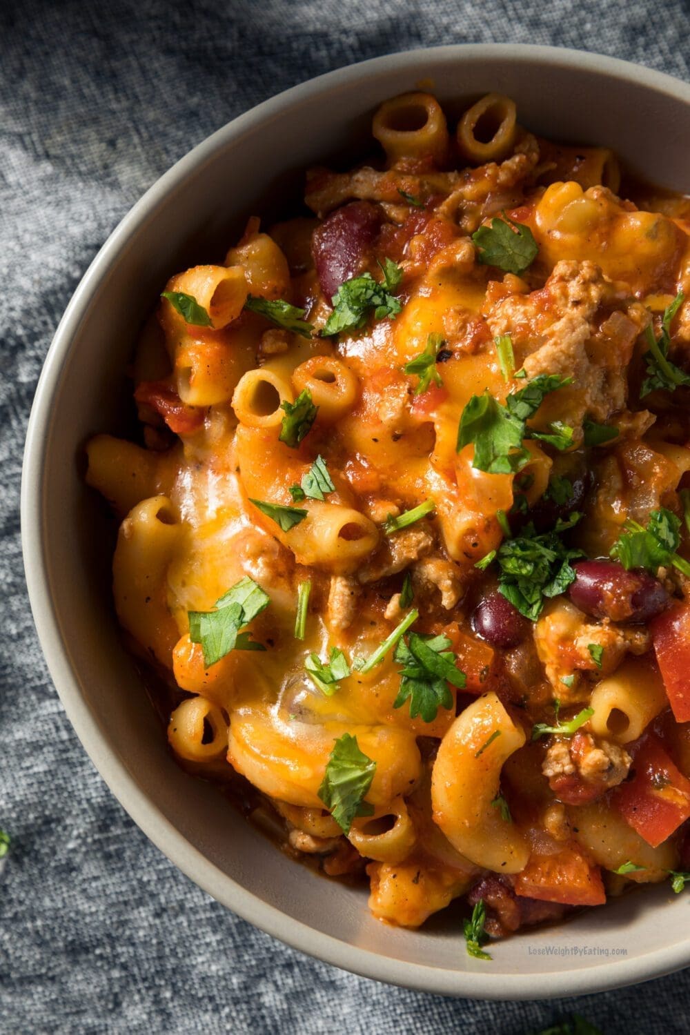 Healthy Chili Mac and Cheese