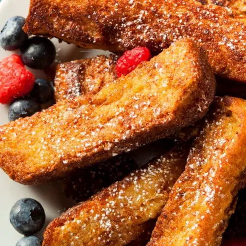 Low Calorie High Protein French Toast Sticks