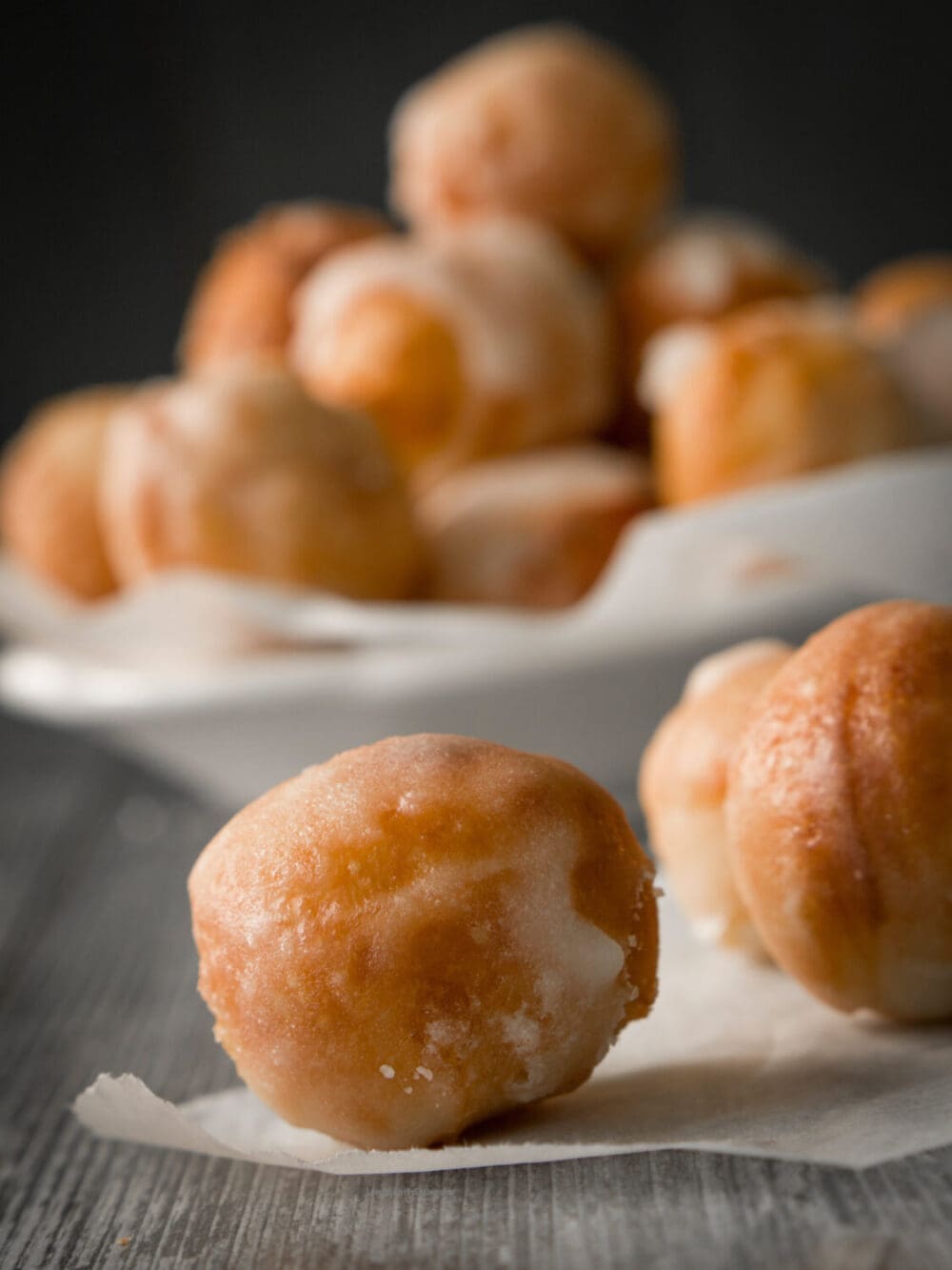 Low Calorie High Protein Glazed Donut Holes