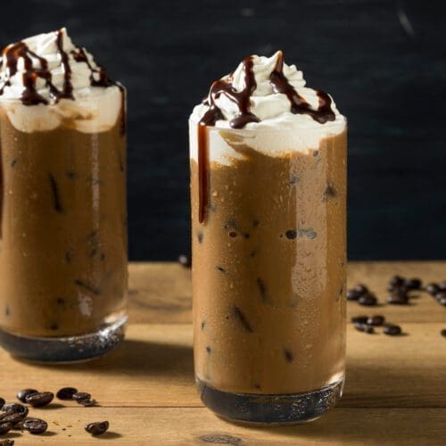 Low Calorie Iced Mocha Coffee