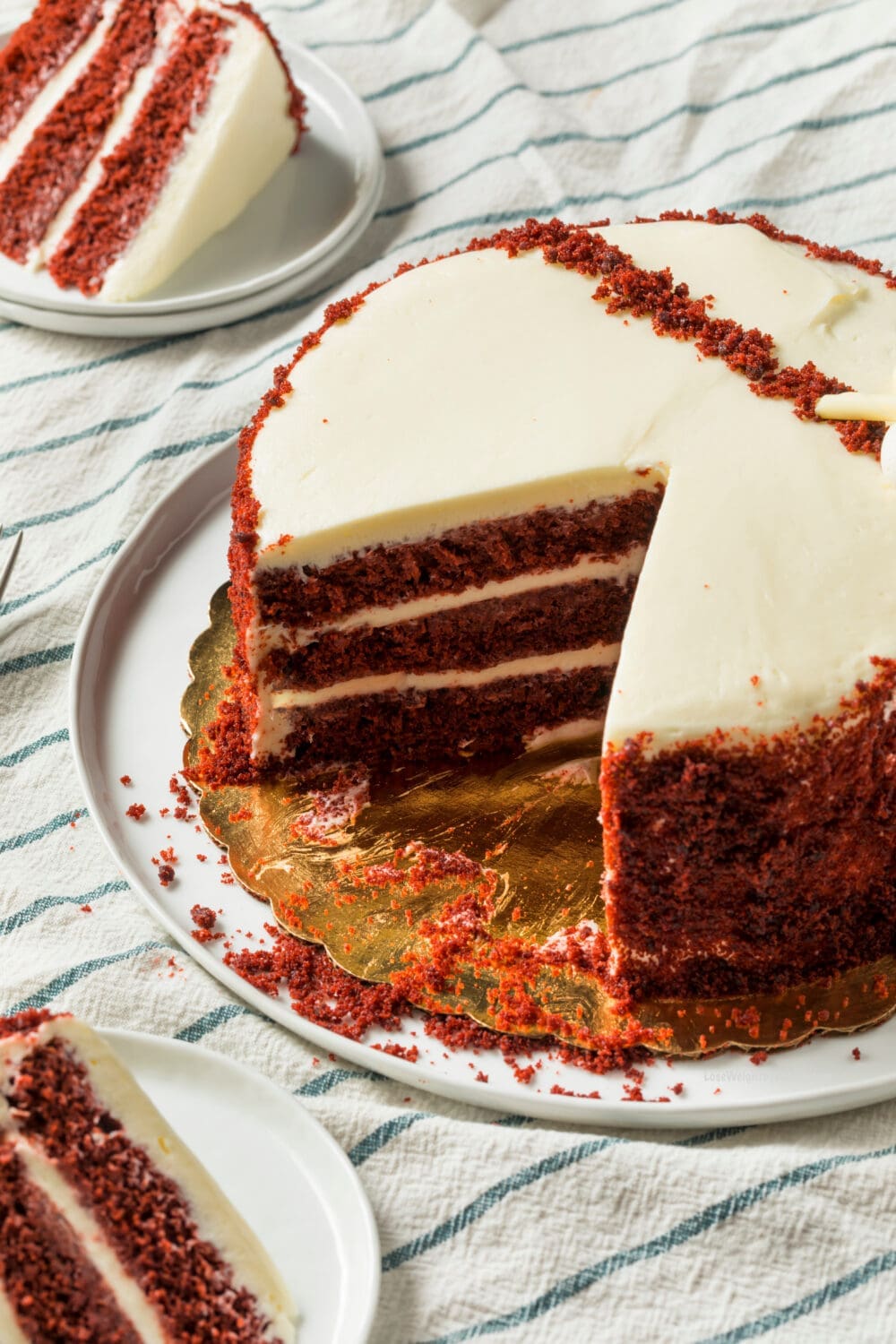 Low Calorie Red Velvet Cake