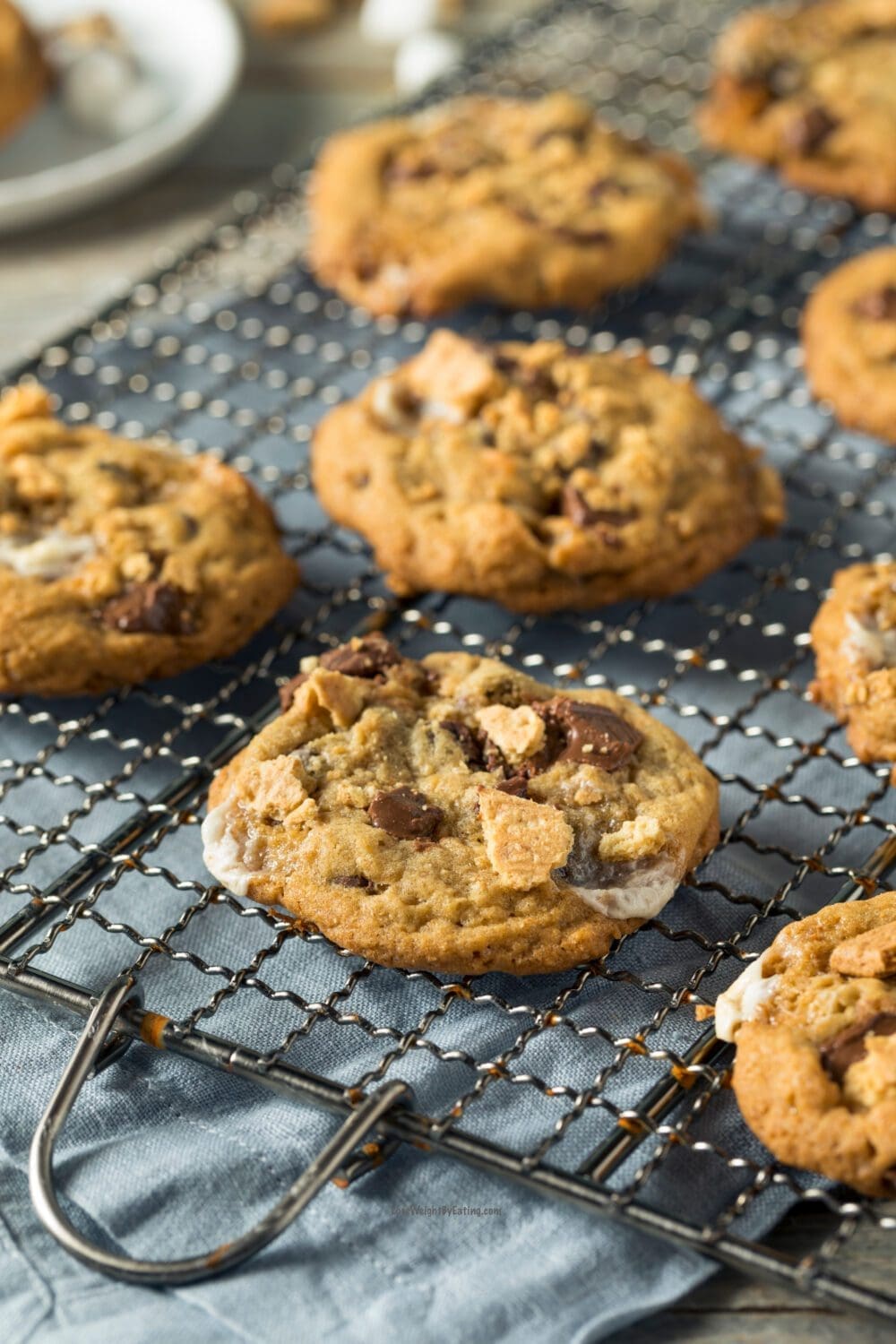 Low Calorie S'mores Cookies