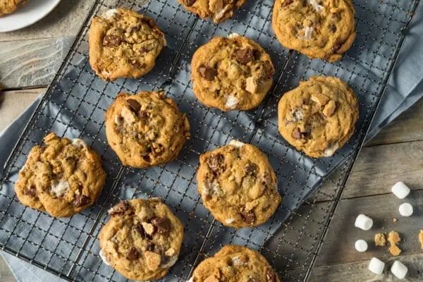 Low Calorie S'mores Cookies