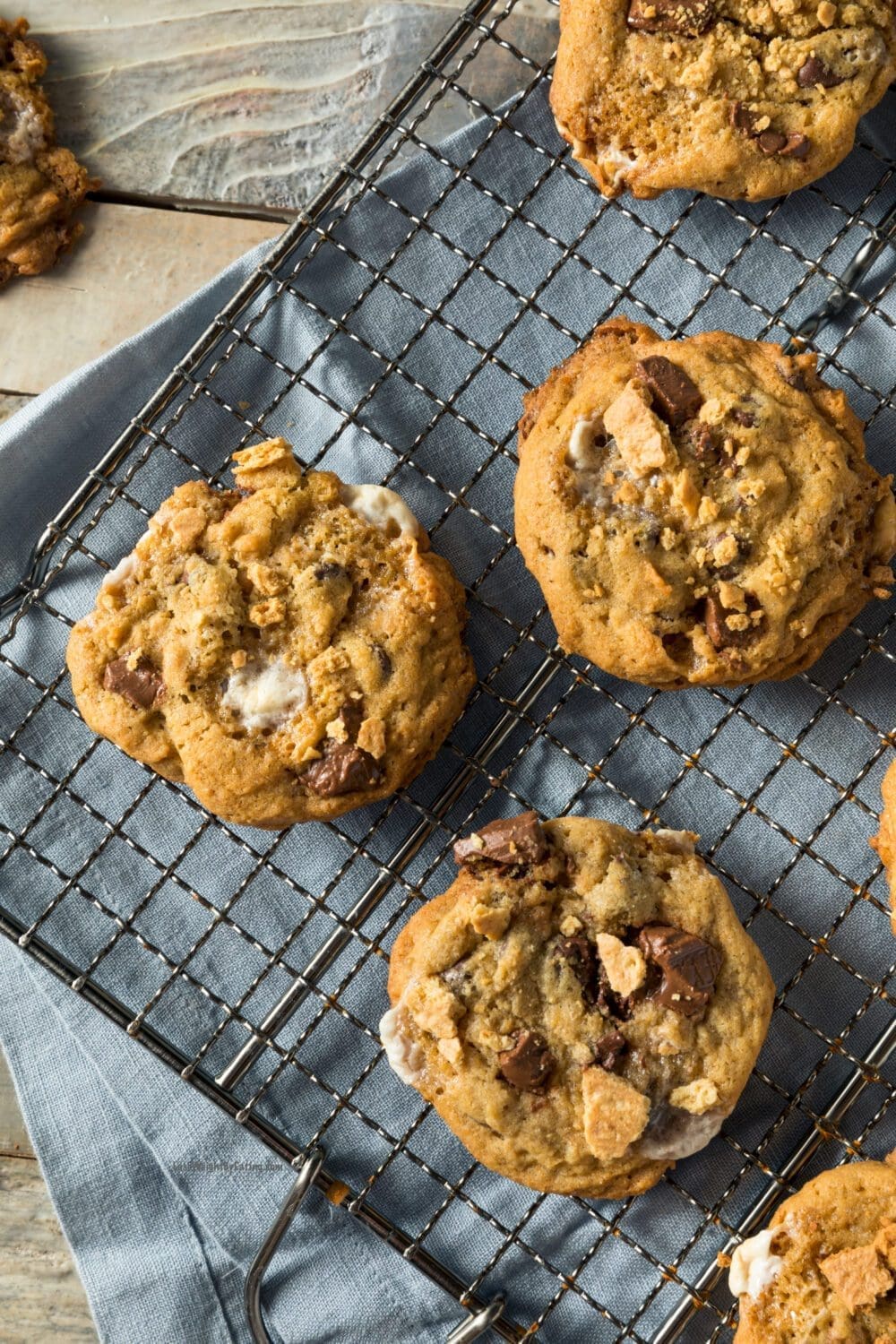 Low Calorie S'mores Cookies