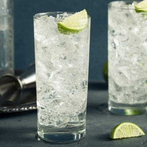 Low Calorie Vodka Soda