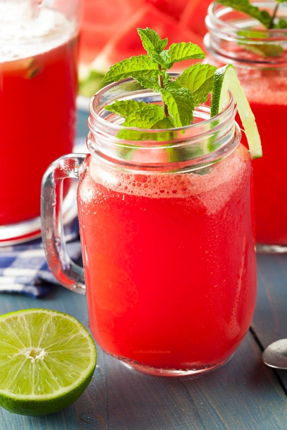 Low Calorie Watermelon Vodka Cocktails