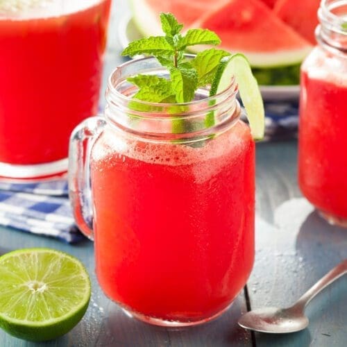 Low Calorie Watermelon Vodka Cocktails