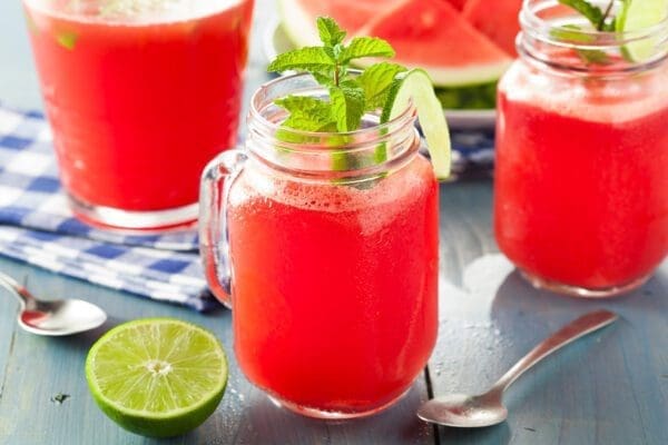 Low Calorie Watermelon Vodka Cocktails