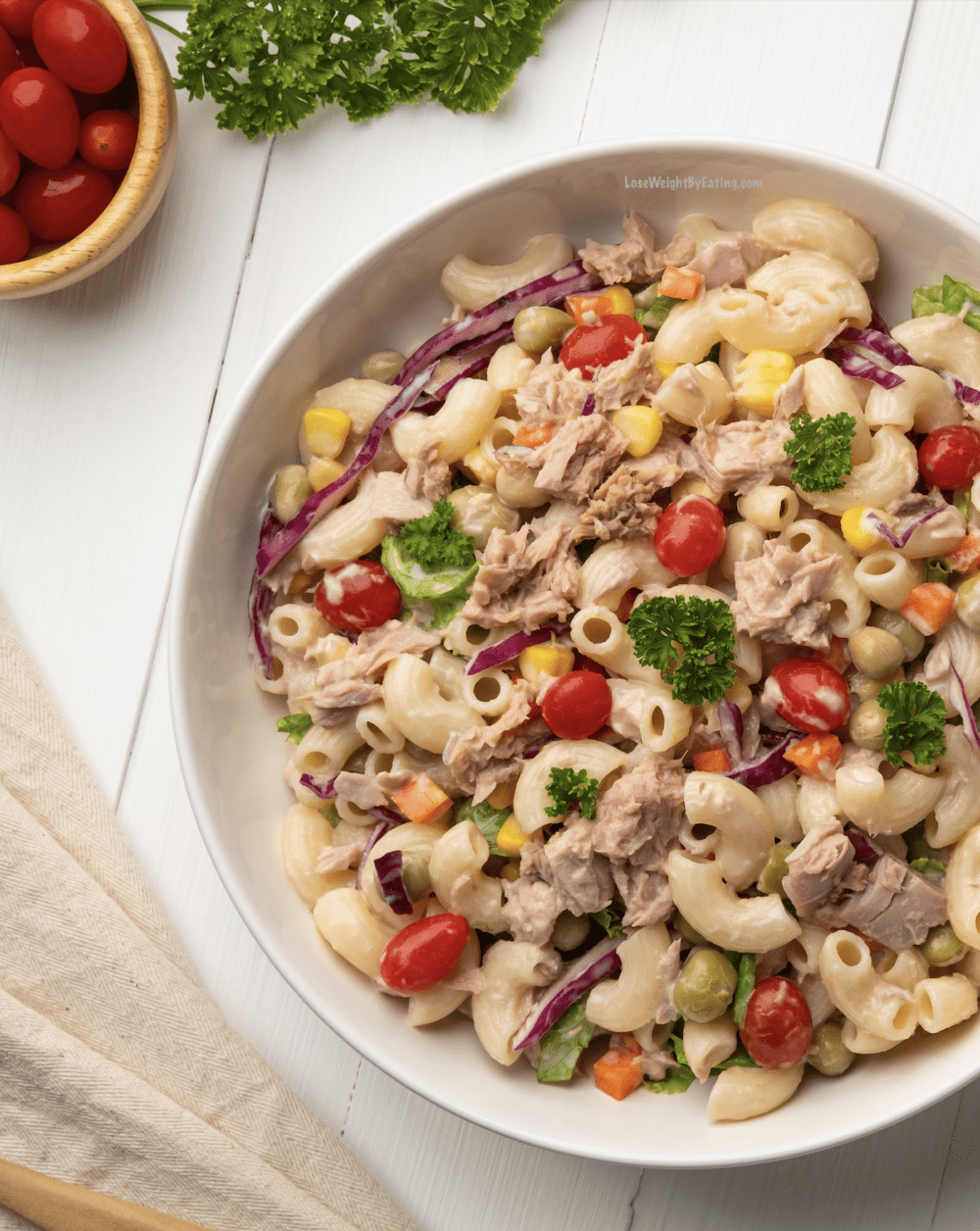 Healthy Tuna Pasta Salad