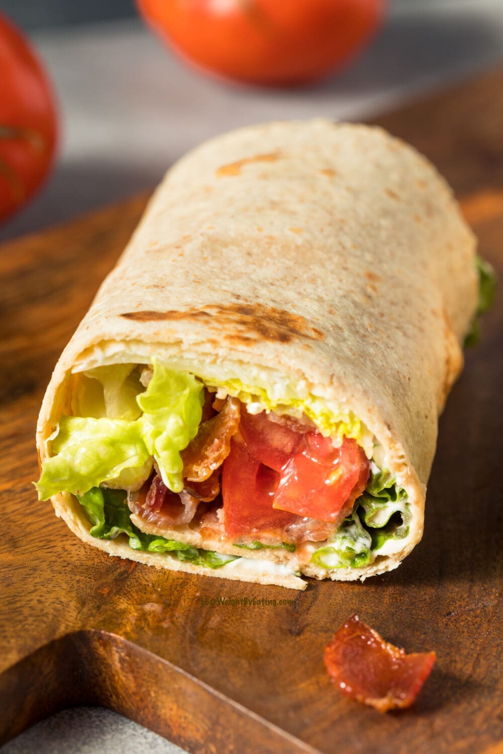 Healthy BLT Wrap