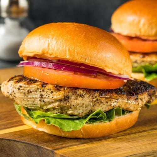 Healthy Grilled Chicken Sandwich