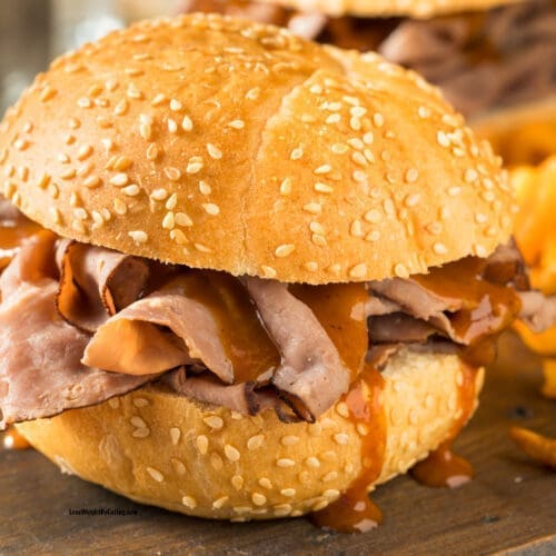 Low Calorie Roast Beef Sandwiches