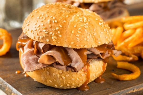 Low Calorie Roast Beef Sandwiches