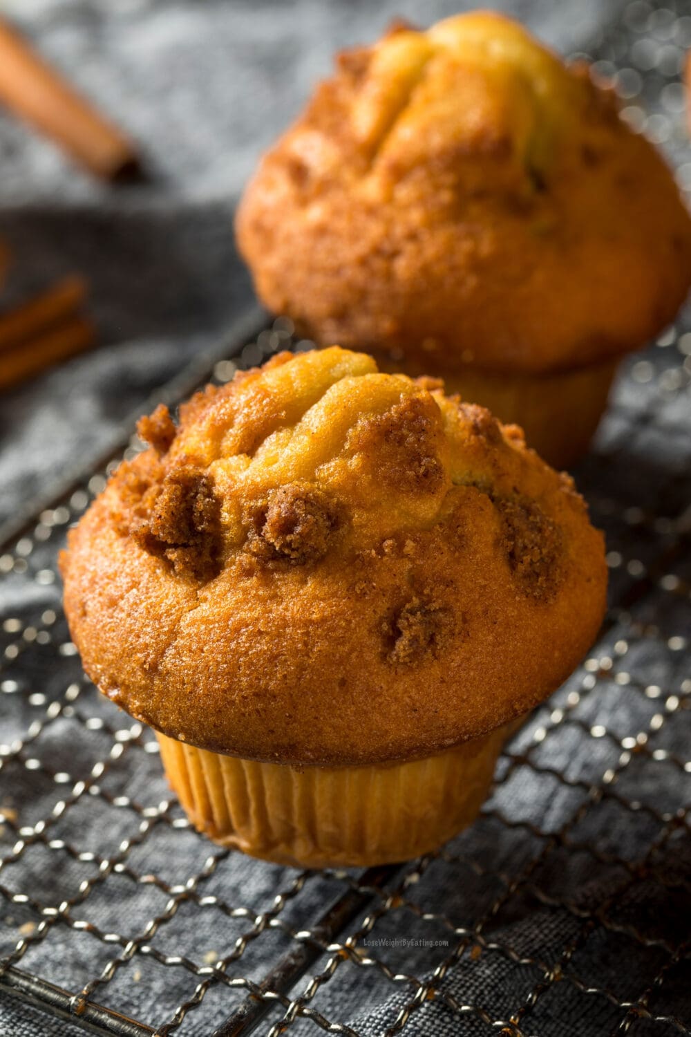 Low Calorie Cinnamon Muffins