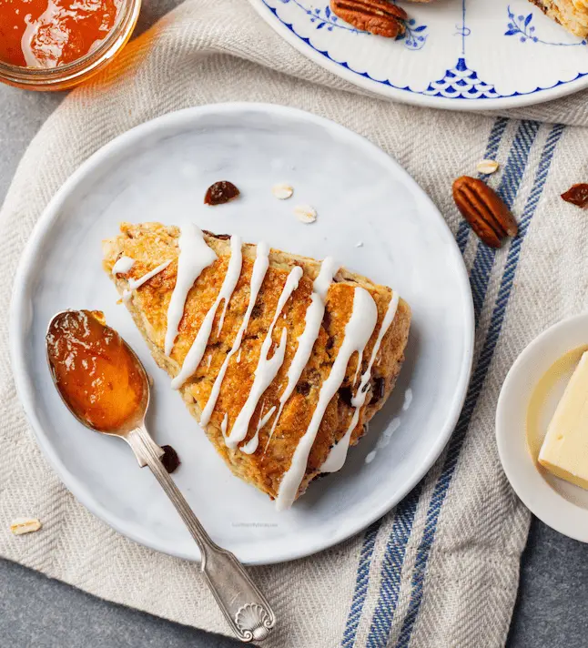 Low Calorie Cranberry Orange Scones