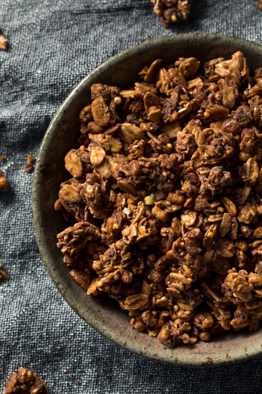 Low Calorie High Protein Chocolate Granola