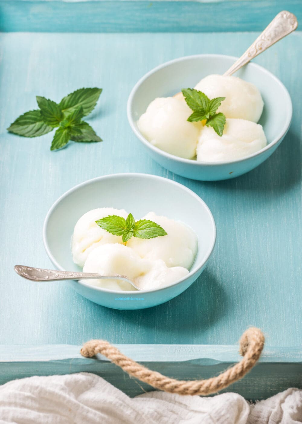 Low Calorie Lemon Sorbet