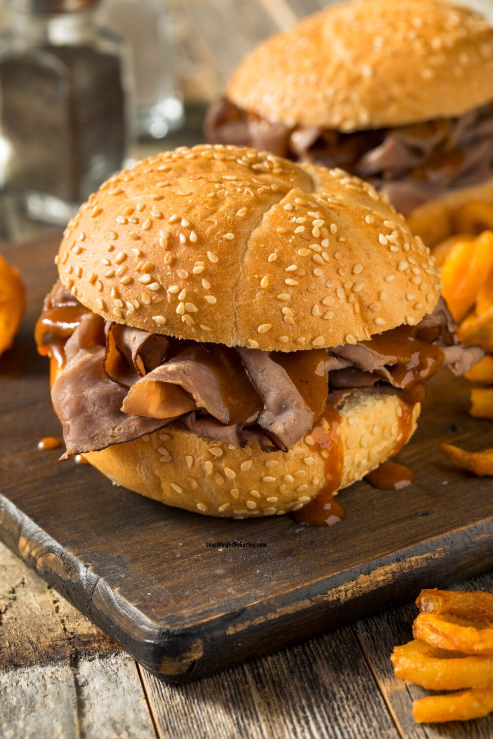 Low Calorie Roast Beef Sandwiches