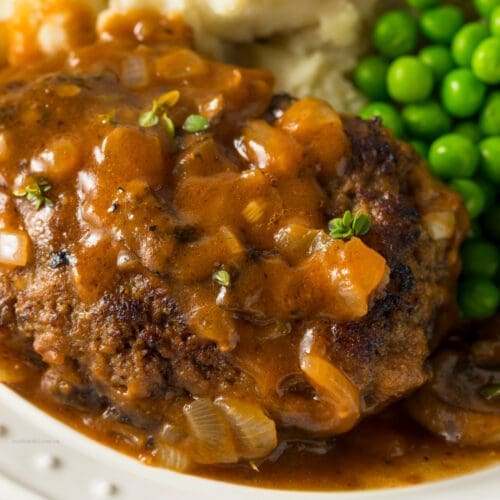 Low Calorie Salisbury Steak