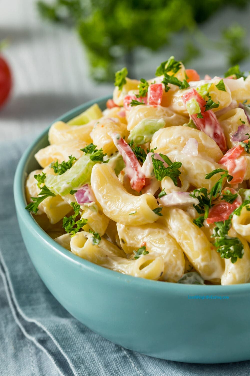 Low Calorie Macaroni Salad