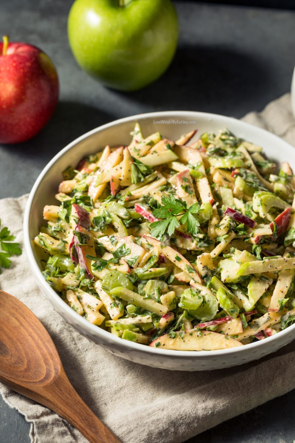 Healthy Apple Coleslaw