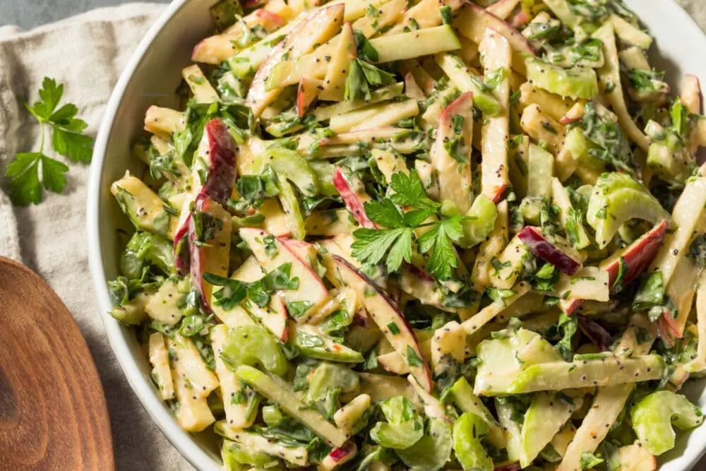 Healthy Apple Coleslaw