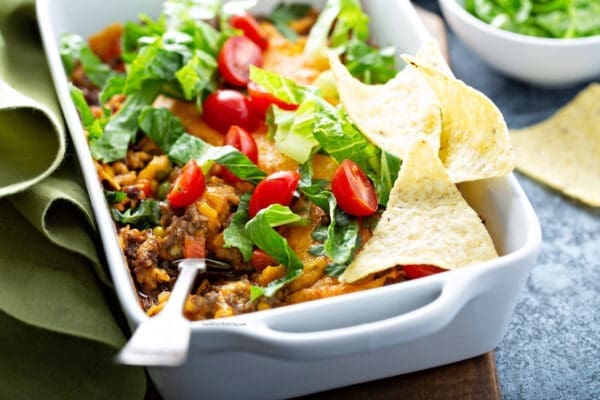 Healthy Taco Casserole