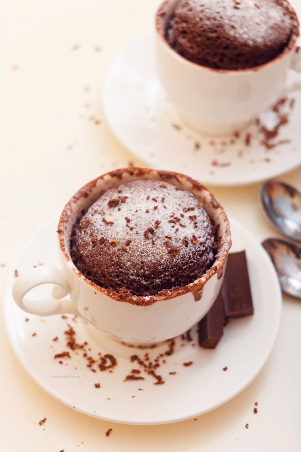 Low Calorie Brownie in a Mug