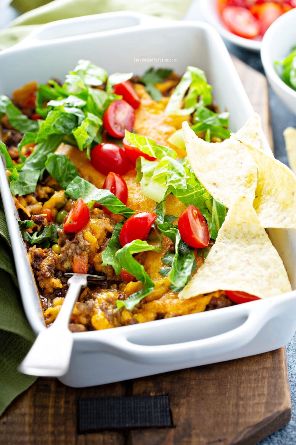 Healthy Taco Casserole