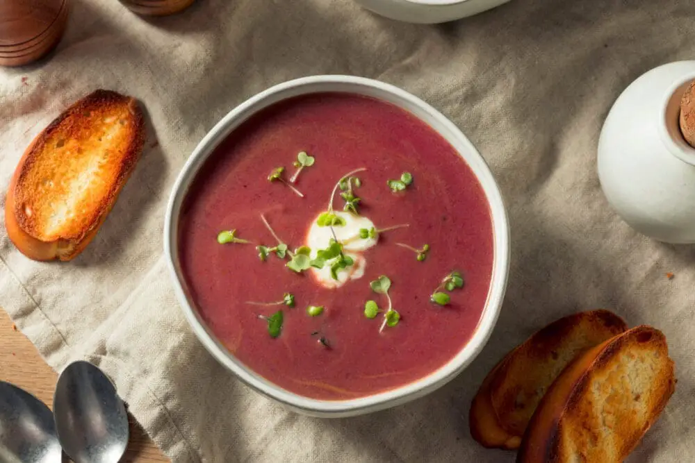 Low Calorie Purple Sweet Potato Soup