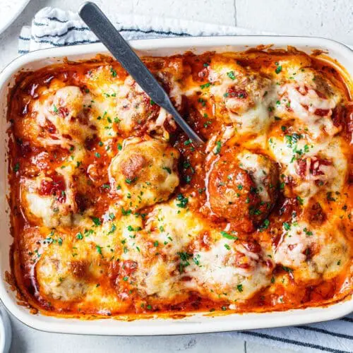 Healthy Baked Meatballs