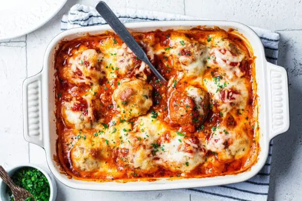 Healthy Baked Meatballs