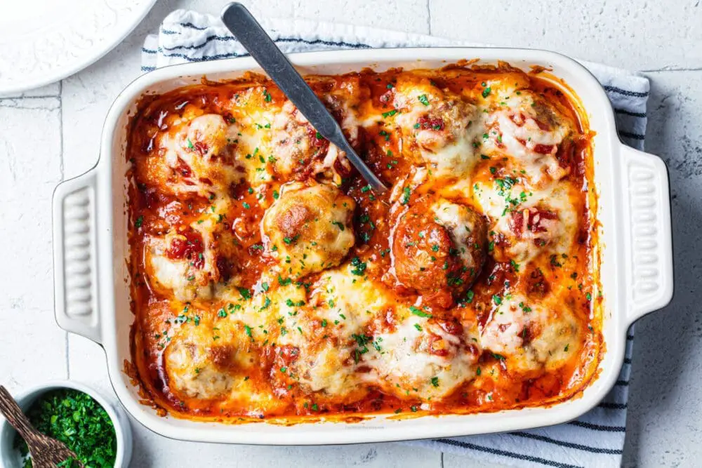 Healthy Baked Meatballs