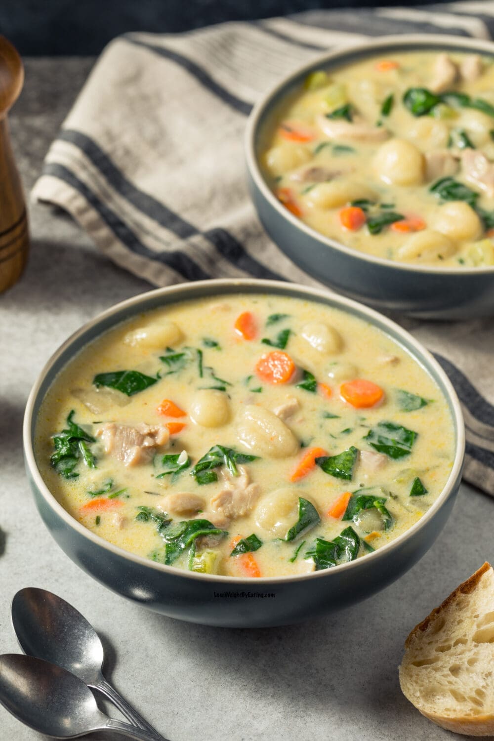 healthy chicken gnocchi soup