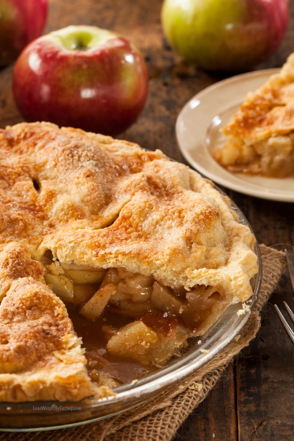 Low Calorie Apple Pie