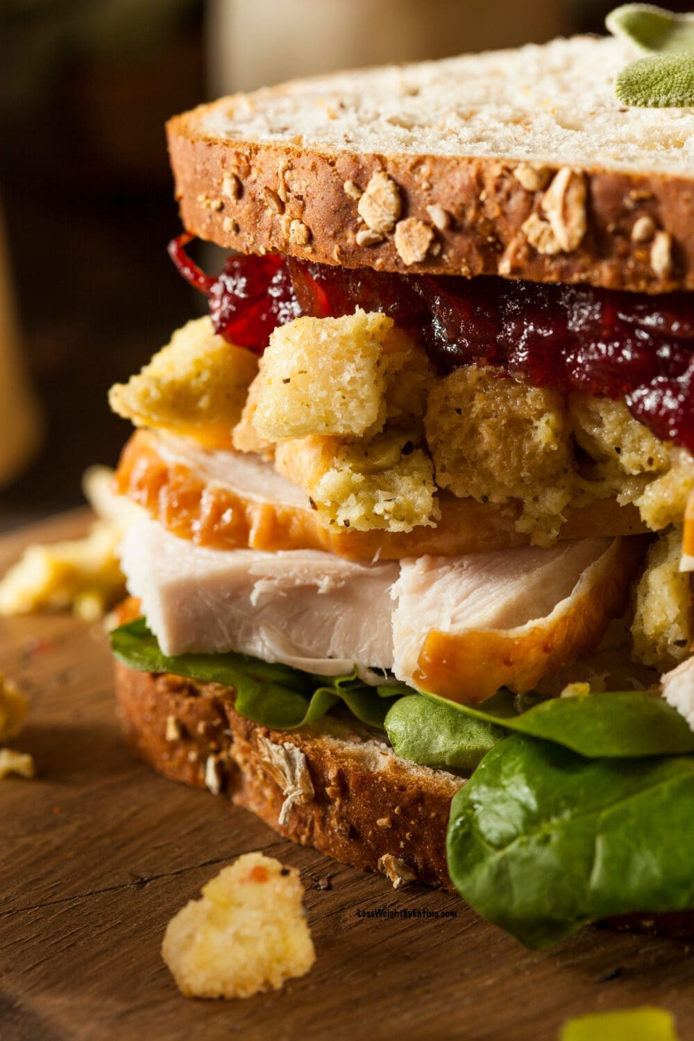 Healthy Holiday Leftover Sandwiches