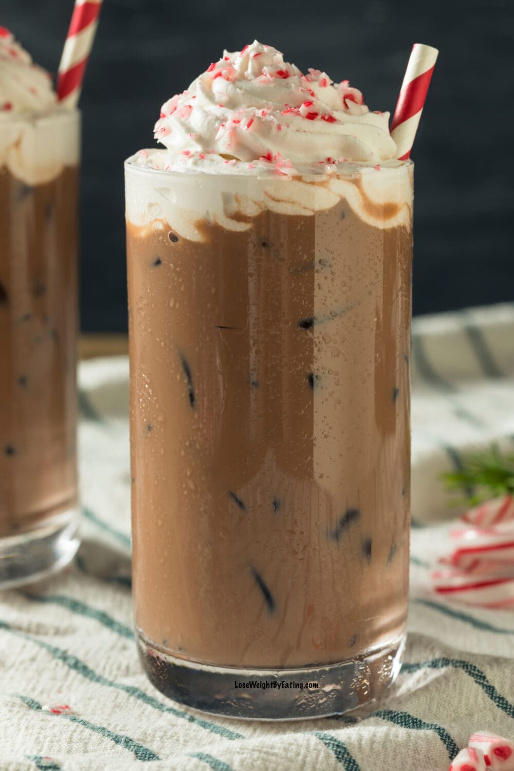 Low Calorie Iced Peppermint Mocha