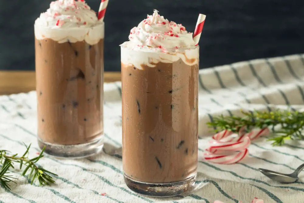 Low Calorie Iced Peppermint Mocha