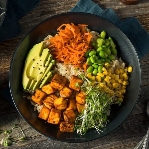 Low Calorie Tofu Bowls