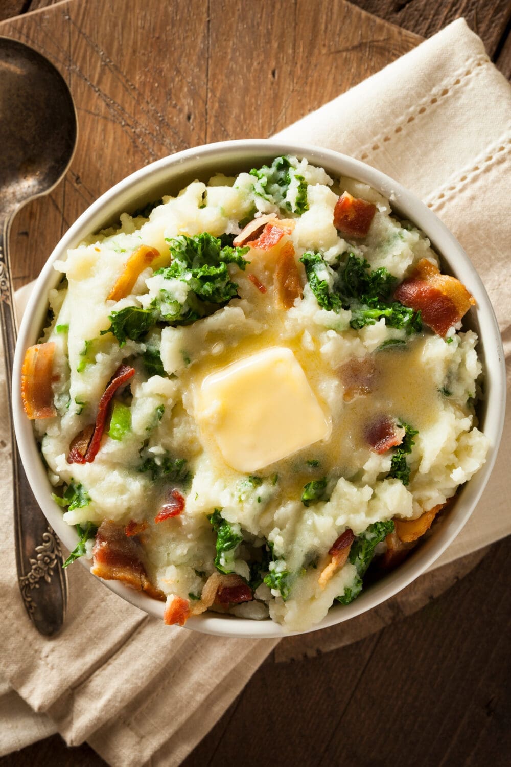 Low Calorie Irish Potato Colcannon